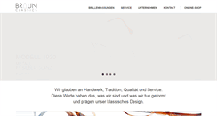 Desktop Screenshot of braun-classics.de